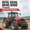 Massey Ferguson 8210, 8220, 8240, 8250 Tractor Service Manual Massey Ferguson 8210, 8220, 8240, 8250 Tractor Service Manual