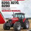 Massey Ferguson 8260, 8270, 8280 Tractor Service Manual Massey Ferguson 8260, 8270, 8280 Tractor Service Manual