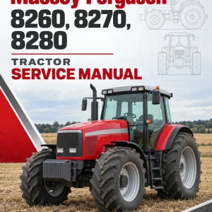 Massey Ferguson 8260, 8270, 8280 Tractor Service Manual Massey Ferguson 8260, 8270, 8280 Tractor Service Manual