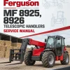 Massey Ferguson MF 8925, 8926 Telescopic Handlers Service Manual