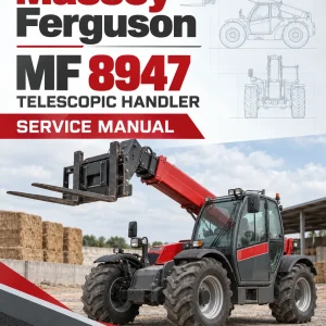 Massey Ferguson MF 8947 Telescopic Handler Service Manual