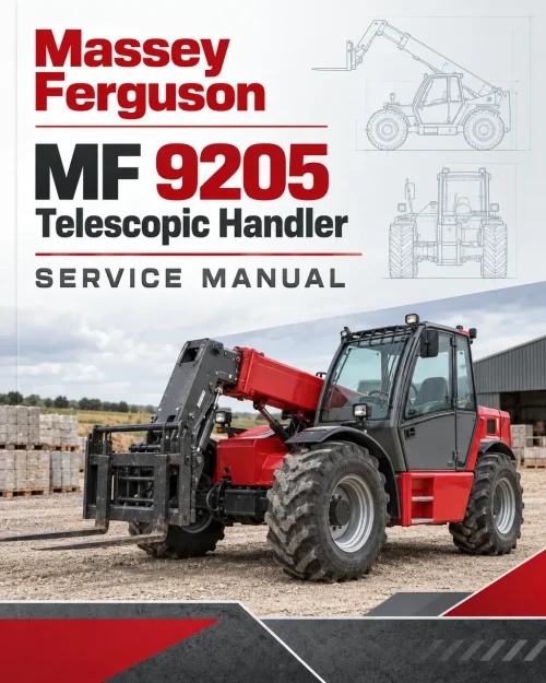 Massey Ferguson MF 9205 Telescopic Handler Service Manual Massey Ferguson MF 9205 Telescopic Handler Service Manual
