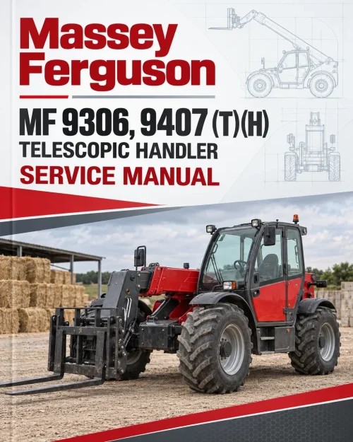 Massey Ferguson MF 9306, 9407 (T)(H) Telescopic Handler Service Manual