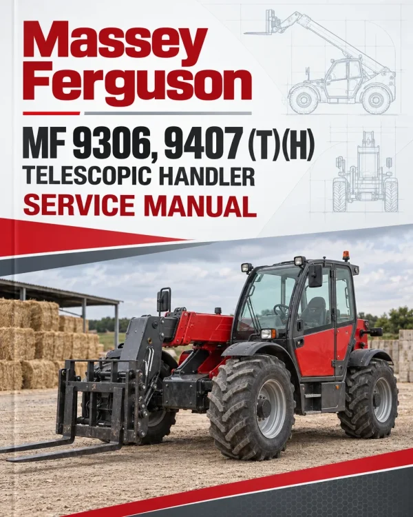 Massey Ferguson MF 9306, 9407 (T)(H) Telescopic Handler Service Manual