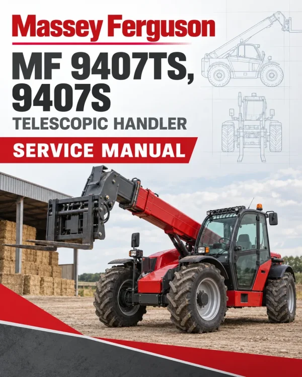 Massey Ferguson MF 9407TS, 9407S Telescopic Handler Service Manual Massey Ferguson MF 9407TS, 9407S Telescopic Handler Service Manual