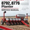 Massey Ferguson 8792, 8776 Planter Service Manual