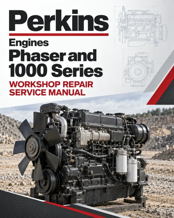 Perkins Engines Phaser and 1000 Series Workshop Repair Service Manual
