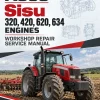 AGCO Sisu 320, 420, 620, 634 Engines Workshop Repair Service Manual AGCO Sisu 320, 420, 620, 634 Engines Workshop Repair Service Manual
