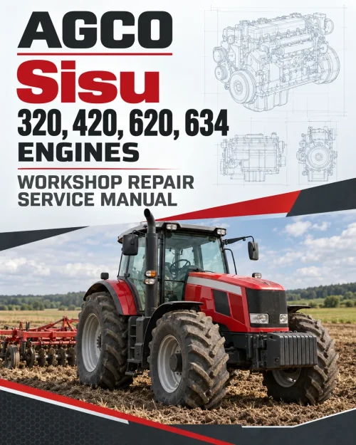 AGCO Sisu 320, 420, 620, 634 Engines Workshop Repair Service Manual AGCO Sisu 320, 420, 620, 634 Engines Workshop Repair Service Manual