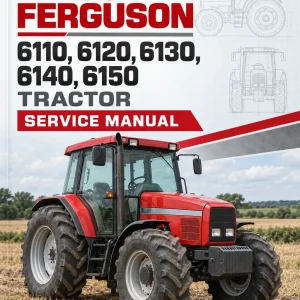 Massey Ferguson 6110, 6120, 6130, 6140, 6150 Tractor Service Manual Massey Ferguson 6110, 6120, 6130, 6140, 6150 Tractor Service Manual
