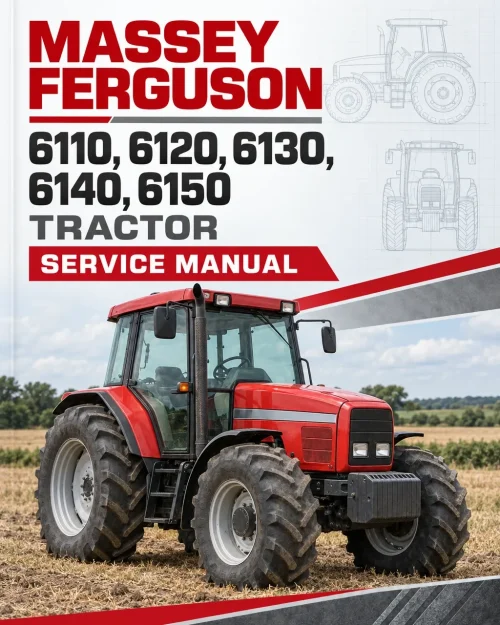 Massey Ferguson 6110, 6120, 6130, 6140, 6150 Tractor Service Manual Massey Ferguson 6110, 6120, 6130, 6140, 6150 Tractor Service Manual