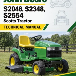John Deere S2048, S2348, S2554 Scotts Tractor Technical Manual (TM1777) John Deere S2048, S2348, S2554 Scotts Tractor Technical Manual (TM1777)