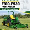 John Deere F910, F930 Front Mower Repair Technical Manual (TM1301)