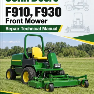 John Deere F910, F930 Front Mower Repair Technical Manual (TM1301) John Deere F910, F930 Front Mower Repair Technical Manual (TM1301)