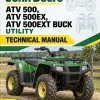 John Deere ATV 500, ATV 500EX, ATV 500EXT Buck Utility Technical Manual John Deere ATV 500, ATV 500EX, ATV 500EXT Buck Utility Technical Manual