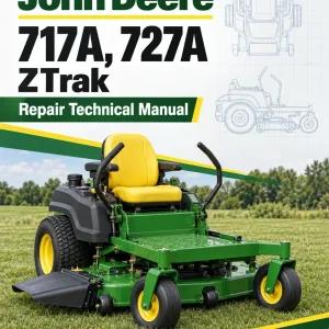 John Deere 717A, 727A ZTrak Repair Technical Manual