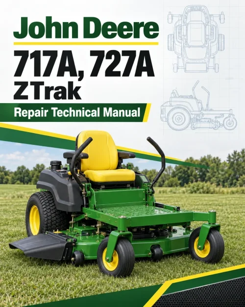 John Deere 717A, 727A ZTrak Repair Technical Manual