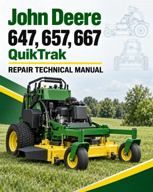 John Deere 647, 657, 667 QuikTrak Repair Technical Manual John Deere 647, 657, 667 QuikTrak Repair Technical Manual