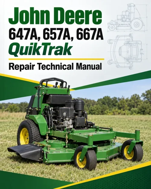 John Deere 647A, 657A, 667A QuikTrak Repair Technical Manual John Deere 647A, 657A, 667A QuikTrak Repair Technical Manual