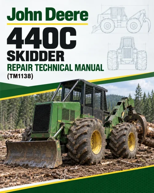 John Deere 440C Skidder Repair Technical Manual (TM1138)
