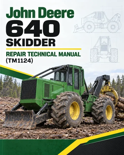 John Deere 640 Skidder Repair Technical Manual (TM1124) John Deere 640 Skidder Repair Technical Manual (TM1124)