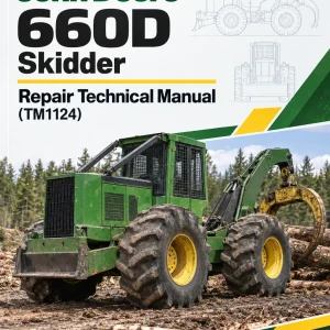 John Deere 660D Skidder Repair Technical Manual (TM1124) John Deere 660D Skidder Repair Technical Manual (TM1124)