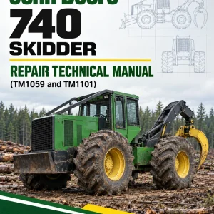 John Deere 740 Skidder Repair Technical Manual (TM1059 and TM1101) John Deere 740 Skidder Repair Technical Manual (TM1059 and TM1101)