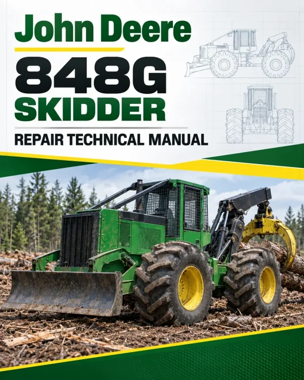 John Deere 848G Skidder Repair Technical Manual (TM1898) John Deere 848G Skidder Repair Technical Manual (TM1898)