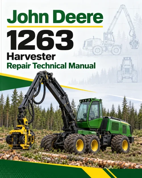 John Deere 1263 Harvester Repair Technical Manual (TM1962) John Deere 1263 Harvester Repair Technical Manual (TM1962)