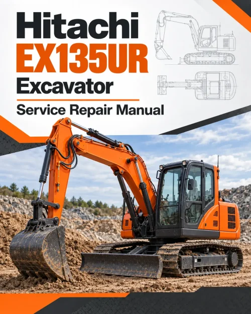 Hitachi EX135UR Excavator Service Repair Manual Hitachi EX135UR Excavator Service Repair Manual